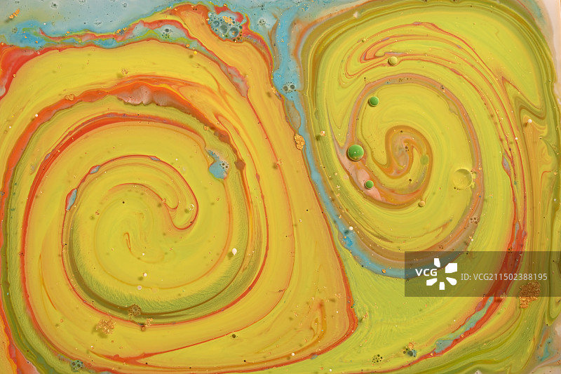 油彩液体第4季图片素材