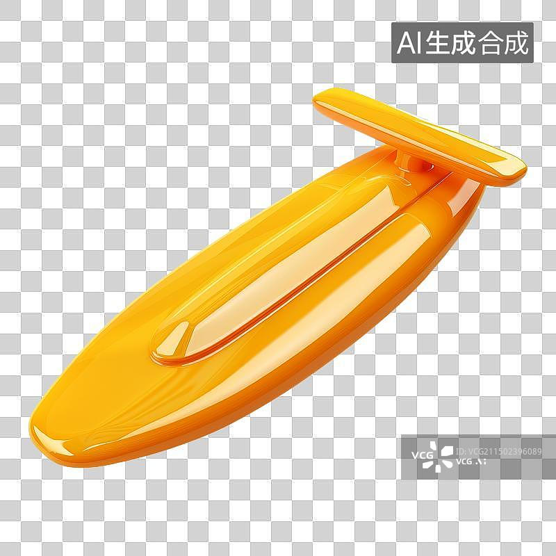 【AI数字艺术】3D沙滩滑板图片素材