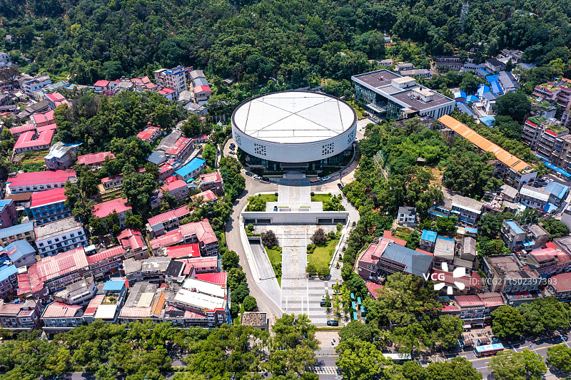 航拍湖南大学国家超级计算长沙中心图片素材