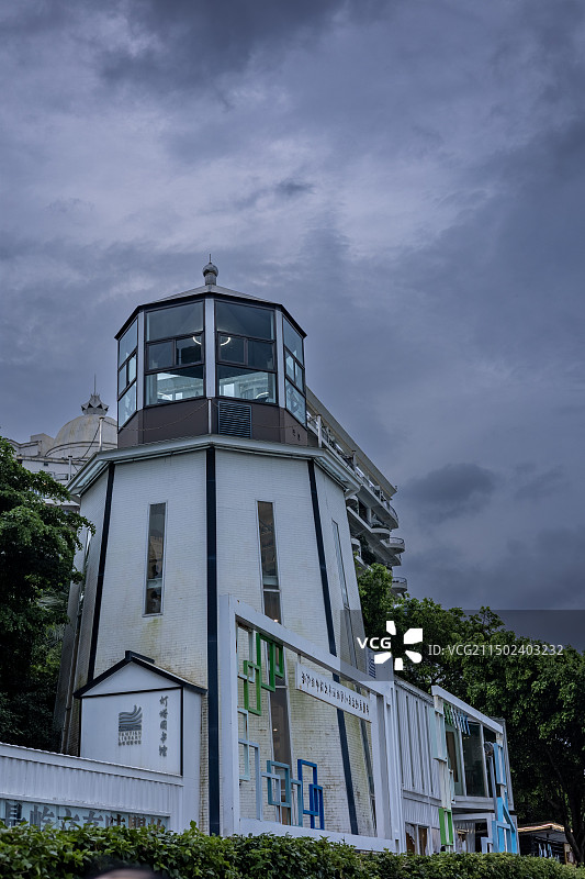 灯塔图书馆图片素材