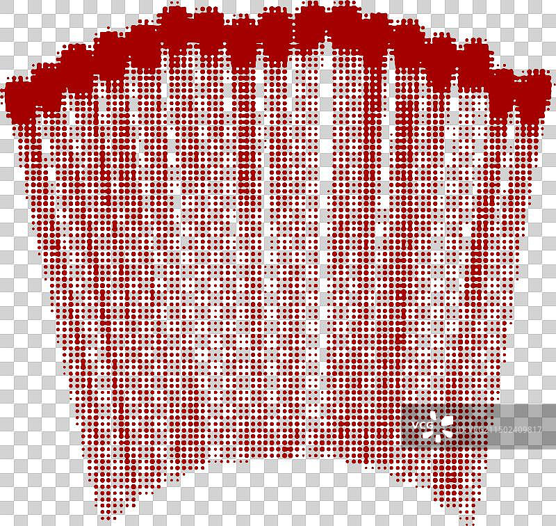 从不同圆点散开的火柴图片素材