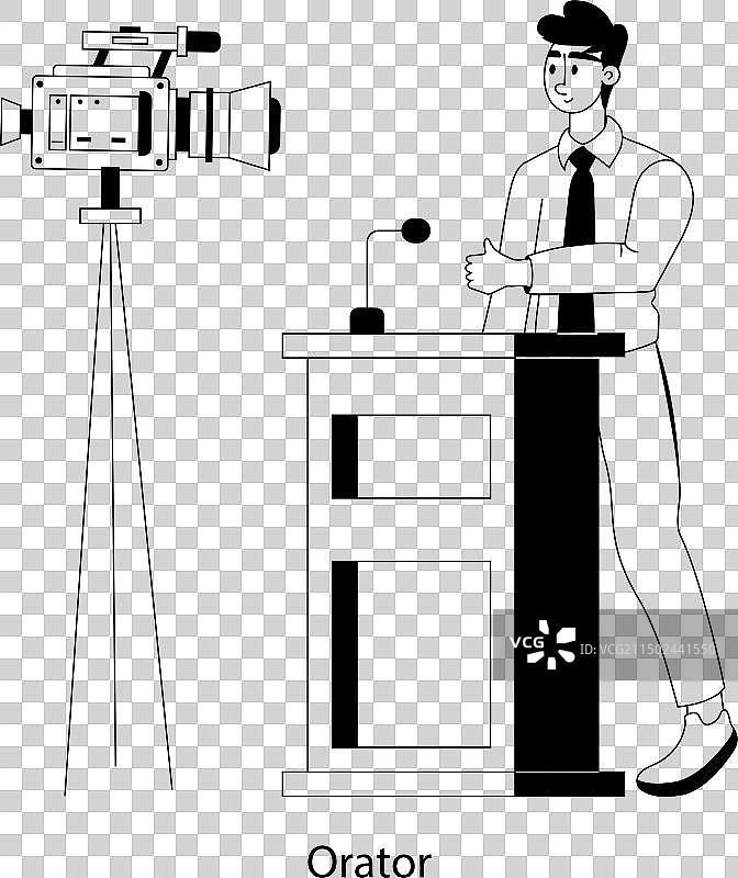 演说家图片素材