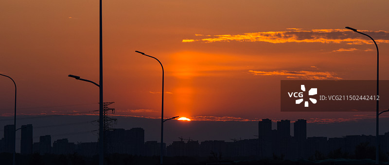 日落夕阳图片素材