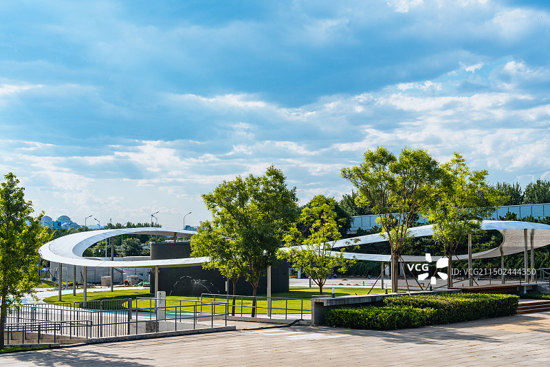 国家网球中心景观艺术陈设雕塑图片素材