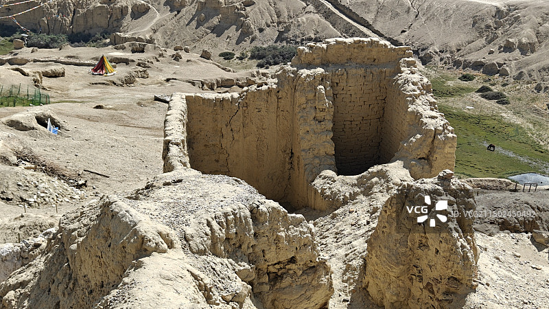 西藏阿里古格王朝图片素材