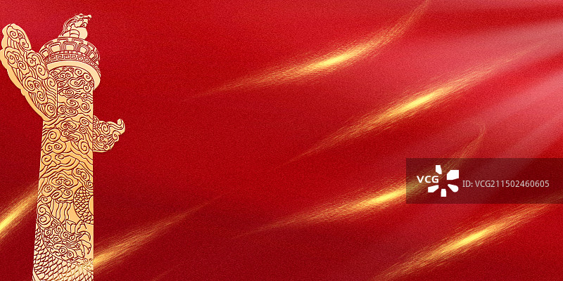 金色党建红色商务背景图片素材