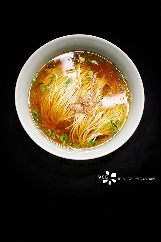 阳春面，汤面，苏式面，红汤面图片素材