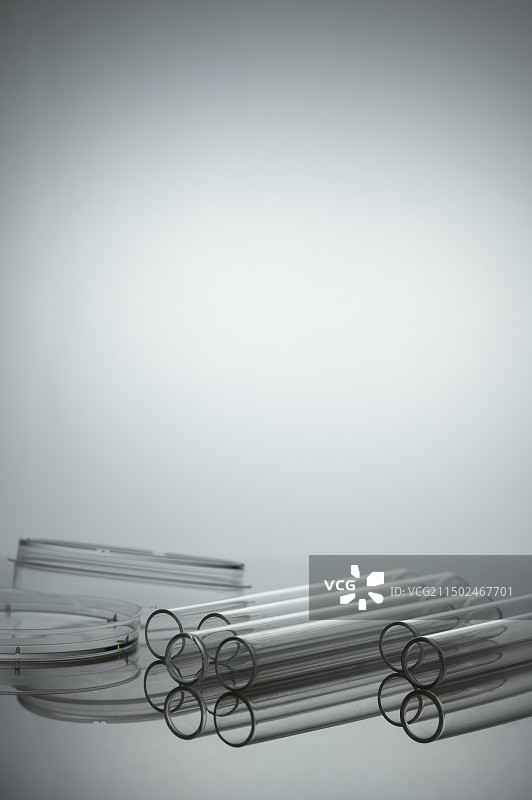 一组实验室试管图片素材