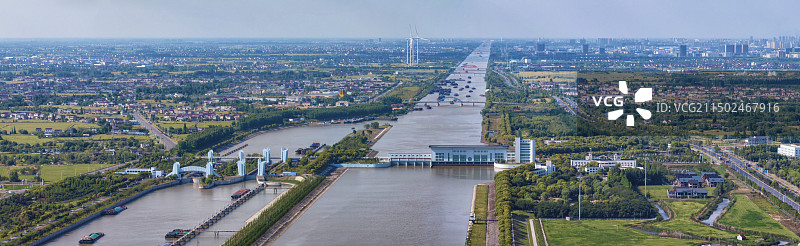 泰州引江河风景区图片素材
