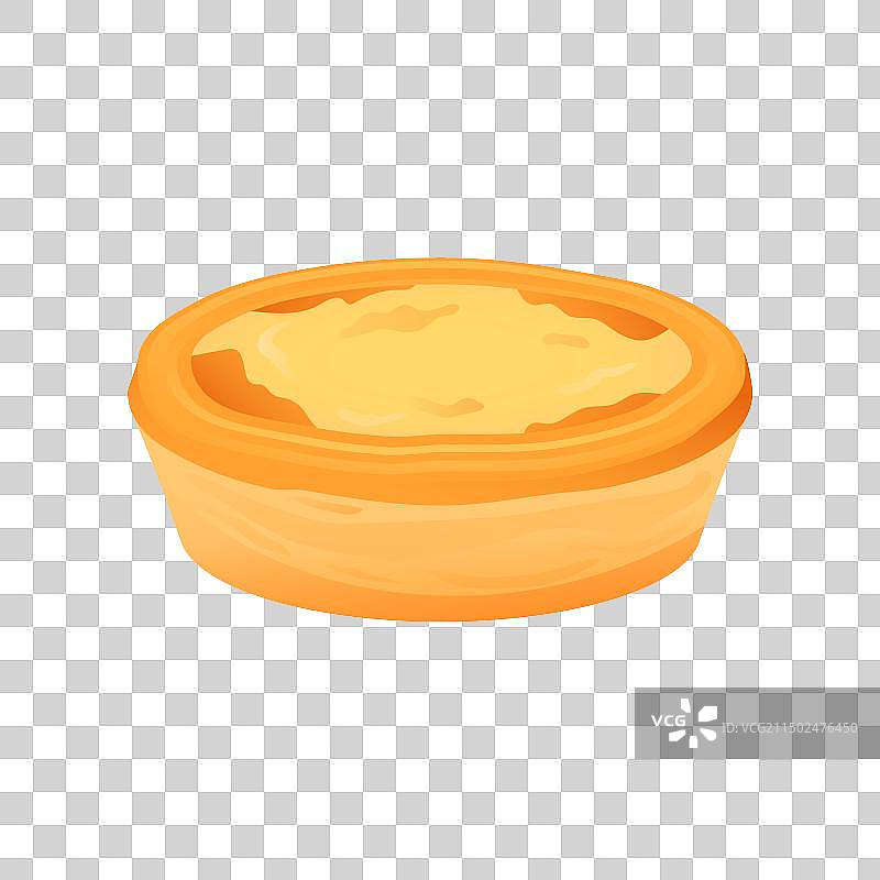 蛋挞插画元素图片素材