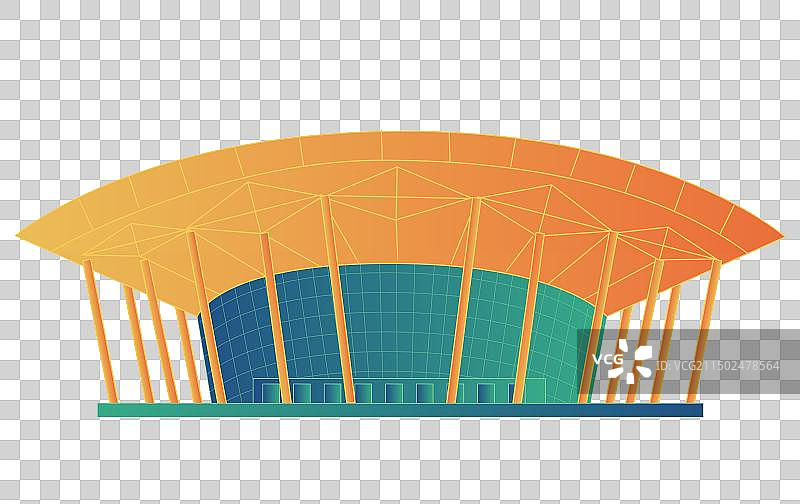 海南海口戏剧院中国风城市复古打卡地标旅游建筑图片素材