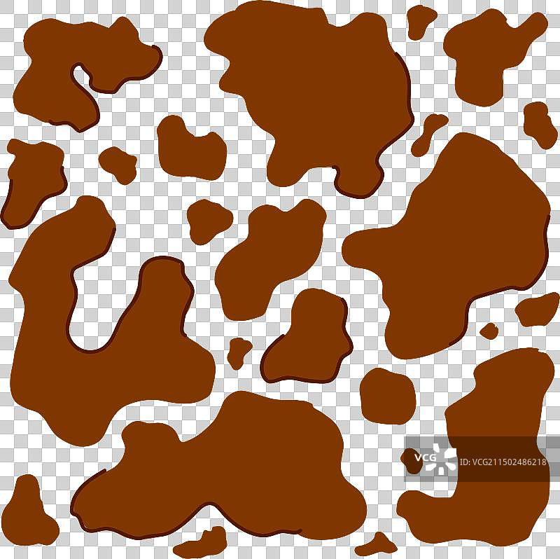 卡通农场奶牛皮肤图片素材