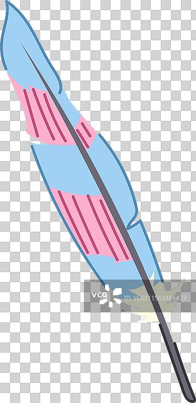 水彩羽毛异国鸟类卡通图片素材