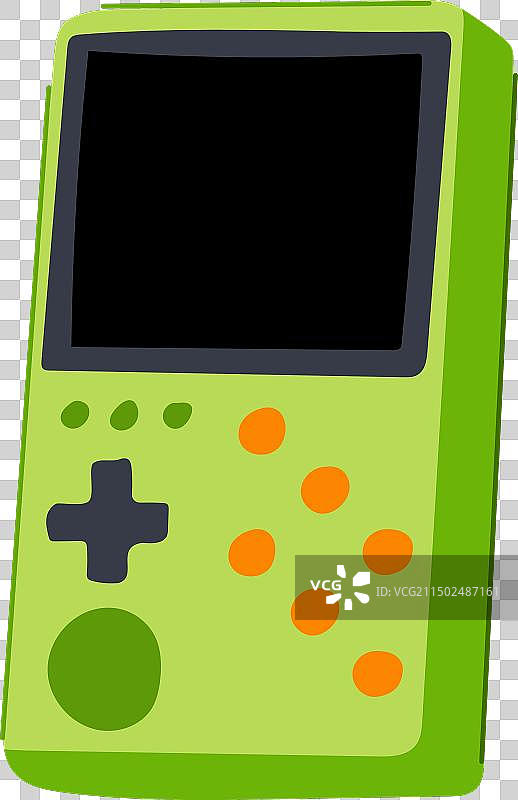 科技便携式游戏设备卡通图片素材