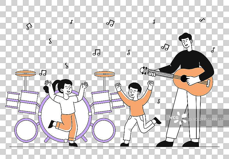 儿童音乐舞蹈图片素材