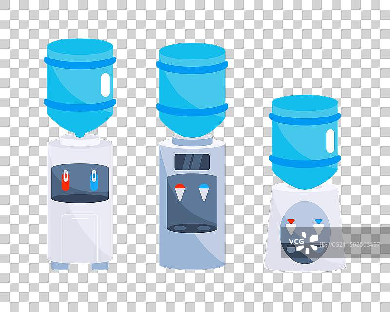 塑料水瓶套装图片素材