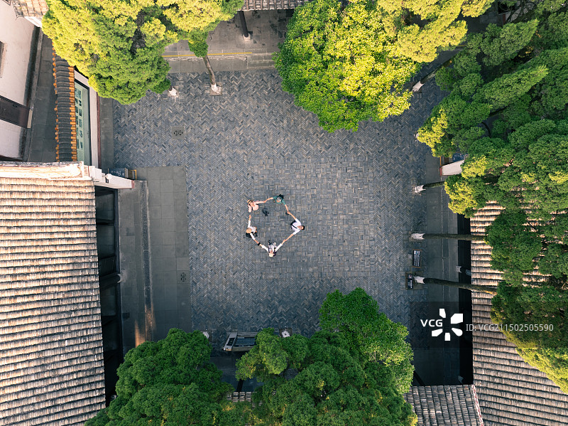 俯瞰白帝城图片素材