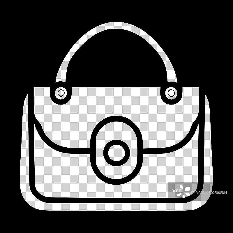 黑白包图片素材