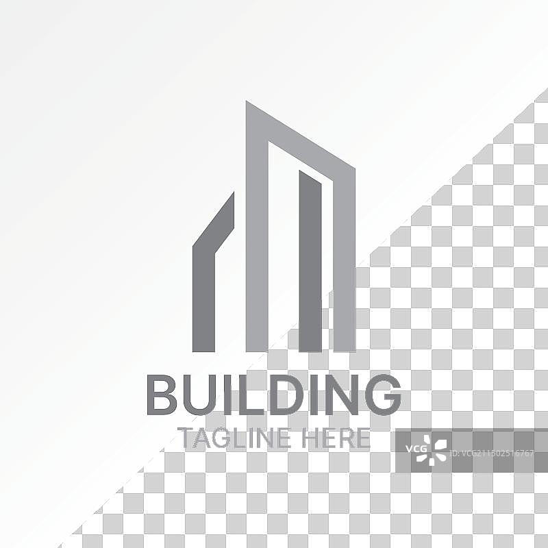 字母RM线条建筑logo图片素材