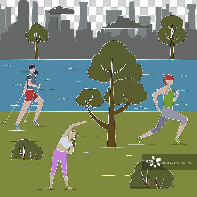 在街头运动，健康运动图片素材