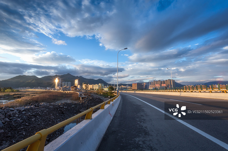 楠溪江大桥图片素材