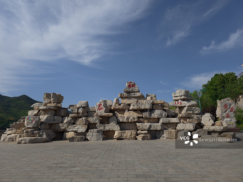 潍坊青州泰和山风景区图片素材