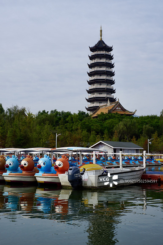 重庆开州汉丰湖景区图片素材