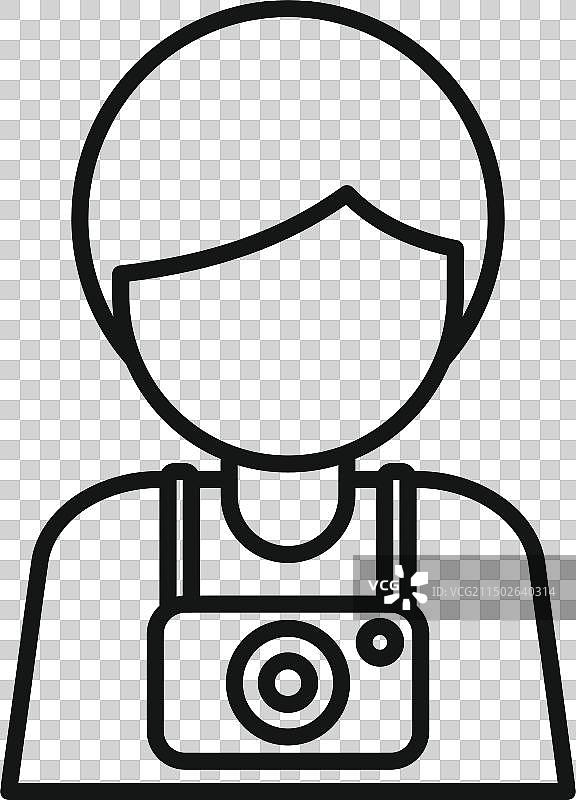 摄影师相机图标图片素材