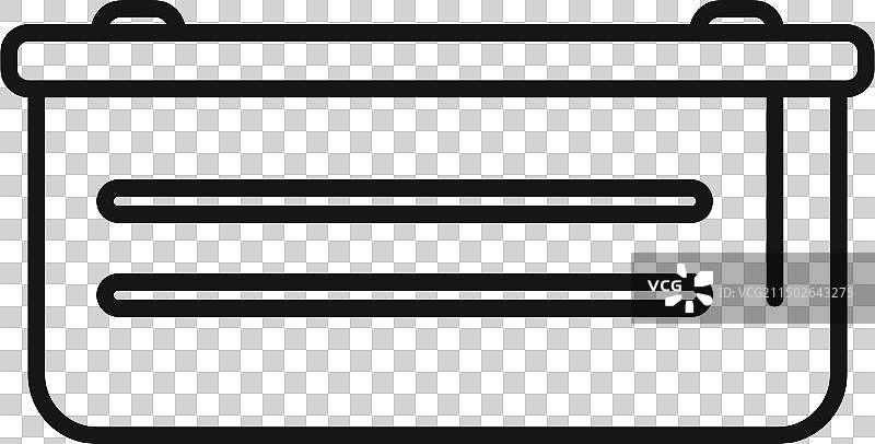 集装箱线条艺术图片素材