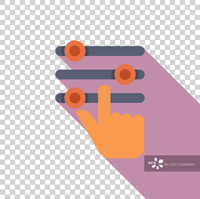 互动触摸界面图标设计图片素材