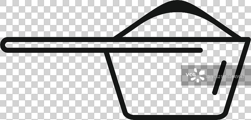 量杯线性艺术图片素材