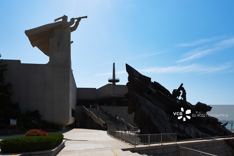 刘公岛上图片素材