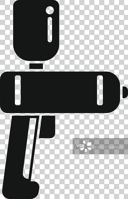 便携式云台稳定器黑色图标图片素材