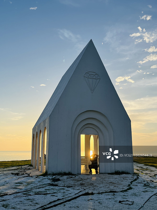 拾贝小阿那亚教堂图片素材