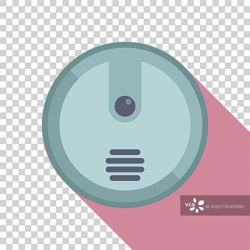 现代简约扫地机器人图片素材