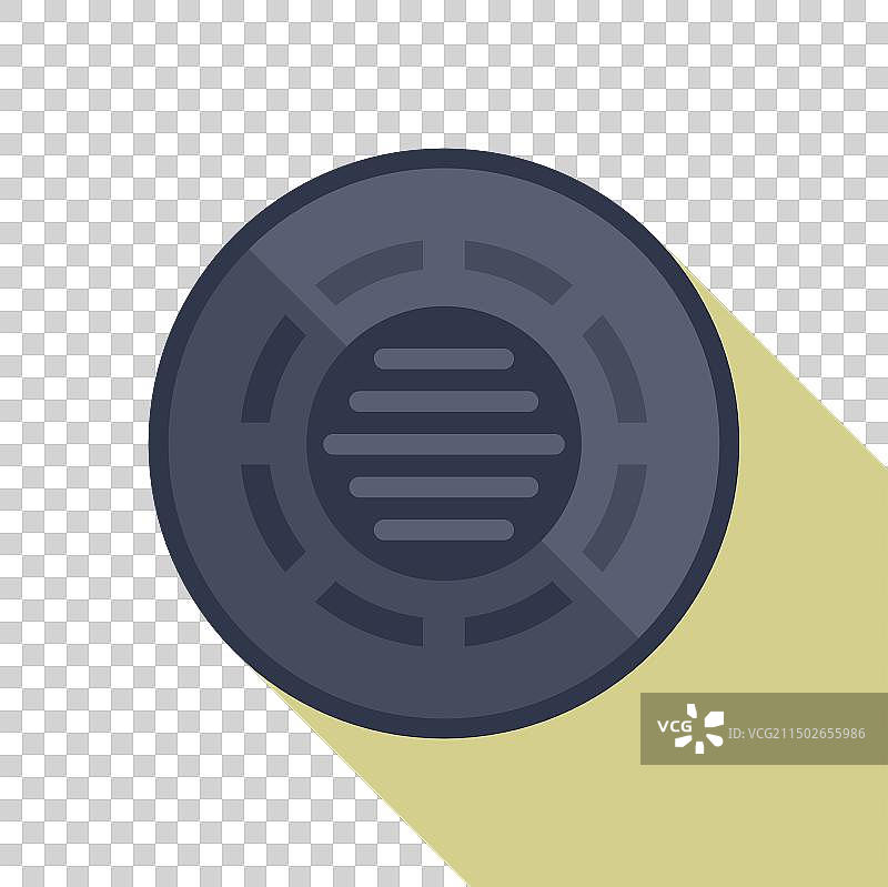 扁平风格井盖图片素材