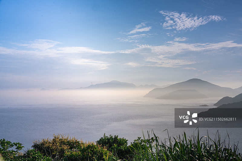 大青山云海图片素材