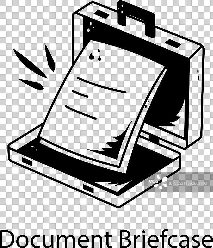 文档公文包图片素材