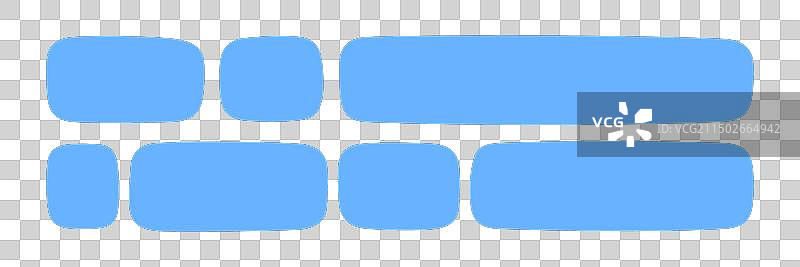 手绘引用框架空白矩形对话框图片素材