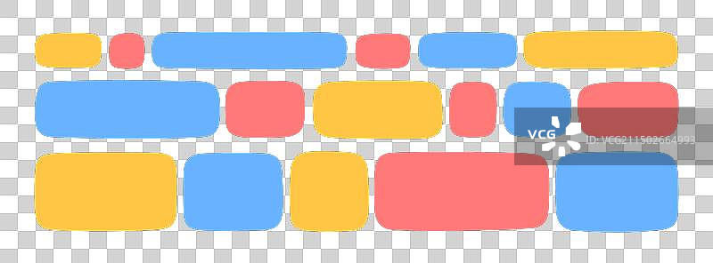 手绘引用框架空白矩形对话框图片素材