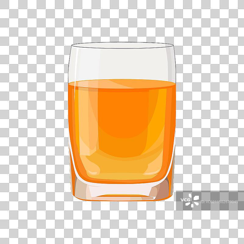 一杯橙汁，夏季饮品图片素材