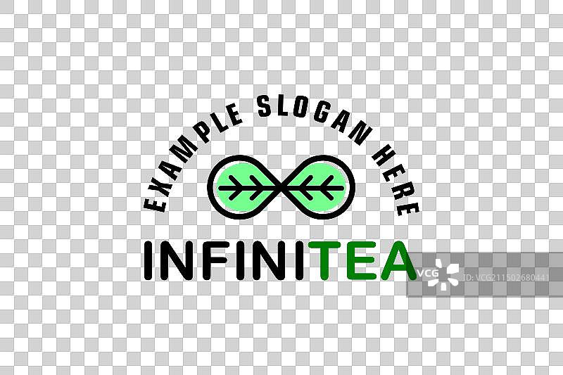 无限茶叶标志图片素材