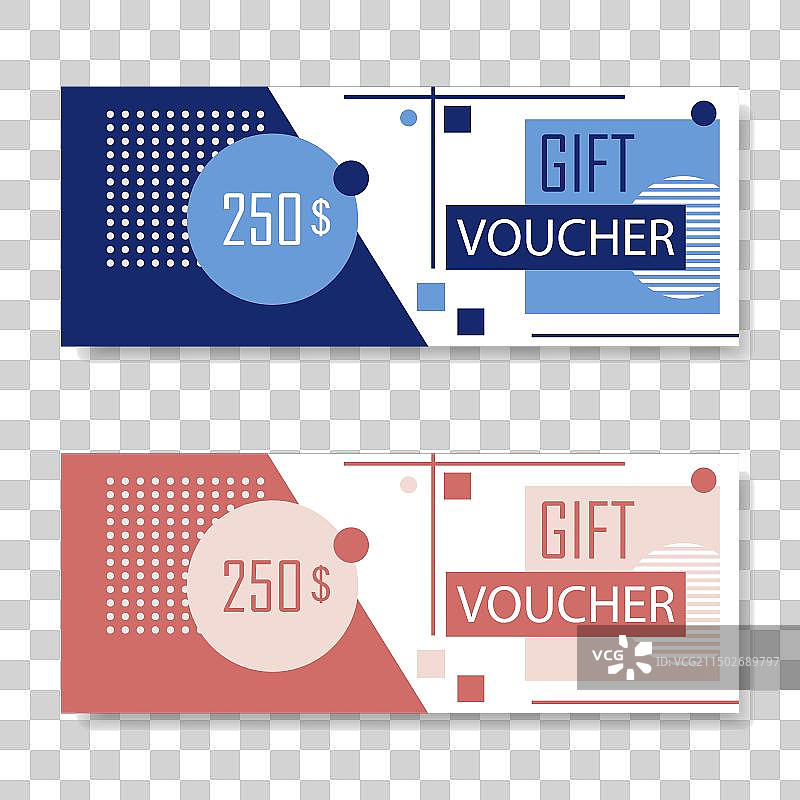 礼品优惠券模板图片素材