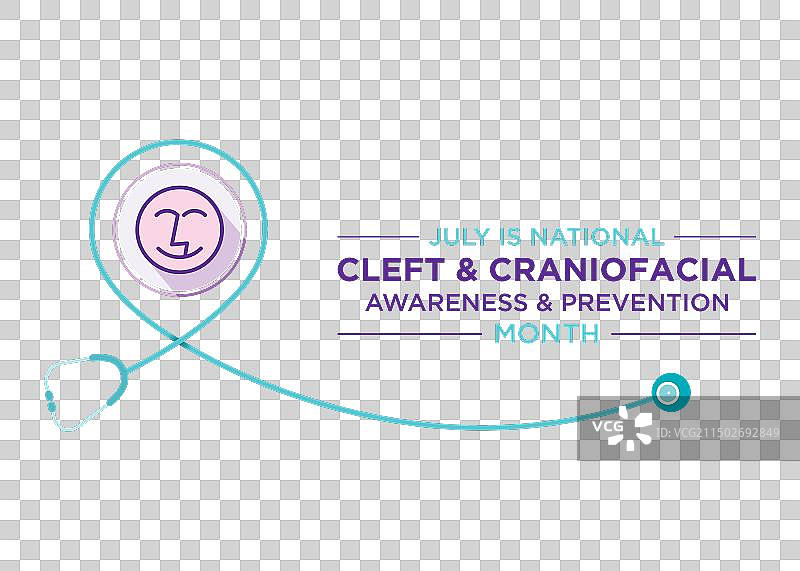 国家唇腭裂和颅面意识图片素材