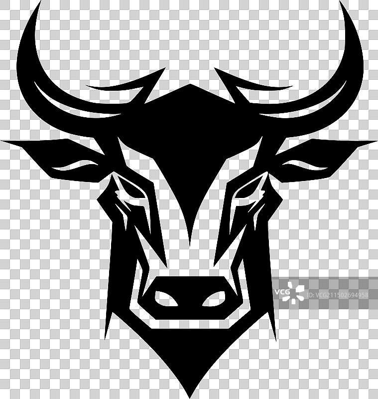 公牛 - 高品质的T恤Logo图片素材