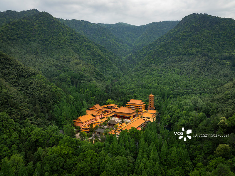 杭州 | 深山里的寺庙图片素材