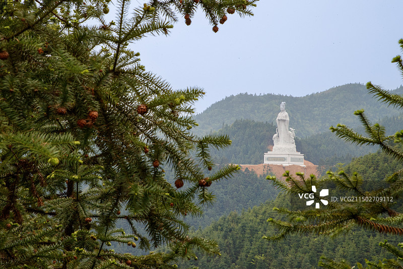 江西南城麻姑山第二十八洞天-“鲁公碑”所在地图片素材