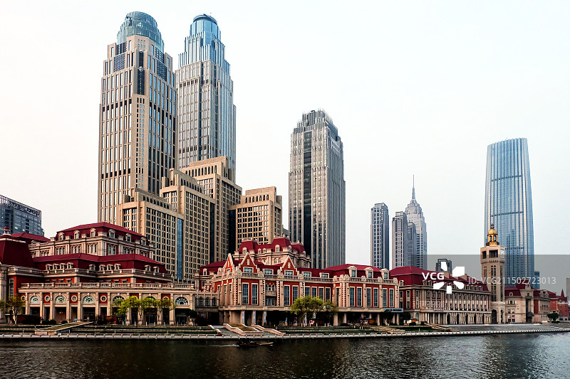 天津津湾广场图片素材