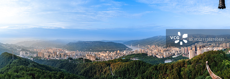 涪陵全景图片素材