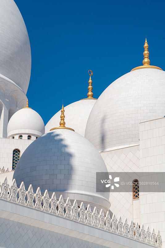 阿布扎比清真寺图片素材